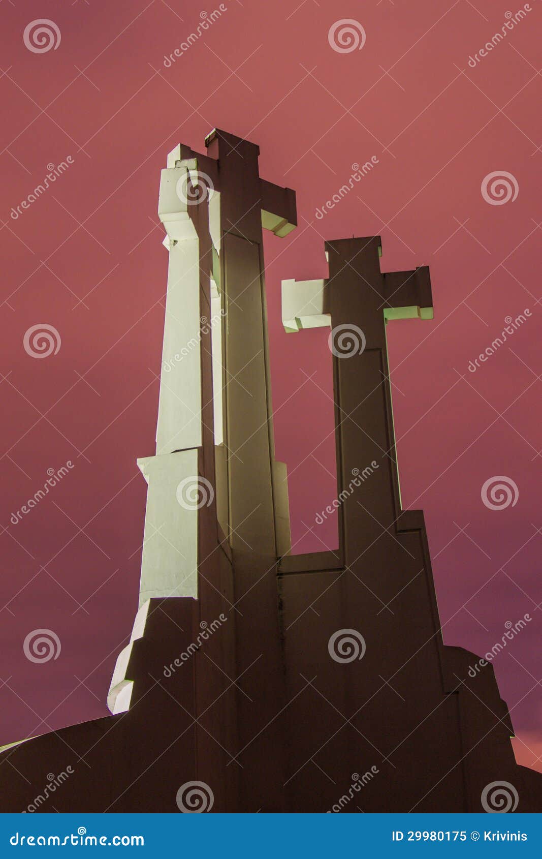 vilnius. three crosses